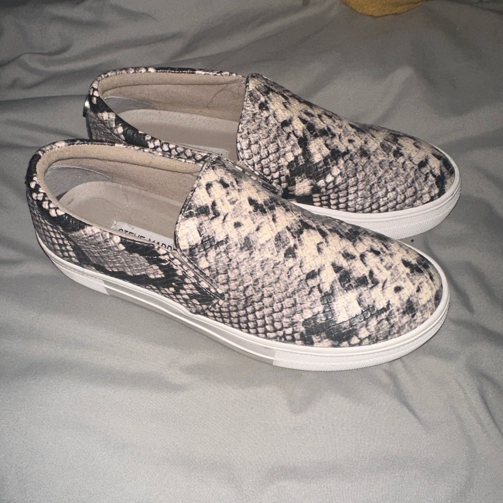 Steve Madden Snake Slip-on Sneakers